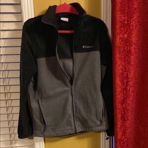 Columbia Two-Tone Black and Gray Jacket